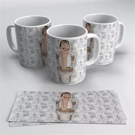 Taza Skibidi Toilet En Realidad Aumentada Meses sin interés