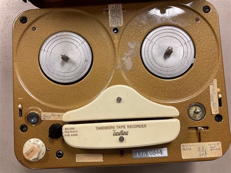 Lot Tandberg Tape Recorder