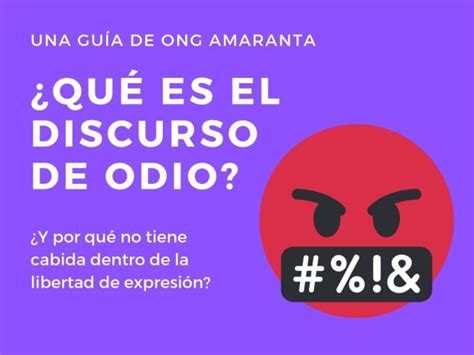 Descarga Aquí Nuestra Guía Sobre Prevención De Discursos De Odio Ong Amaranta Desde