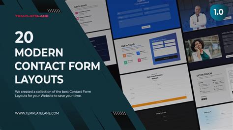 Modern Contact Form Layouts Kit 01 Divi Layouts