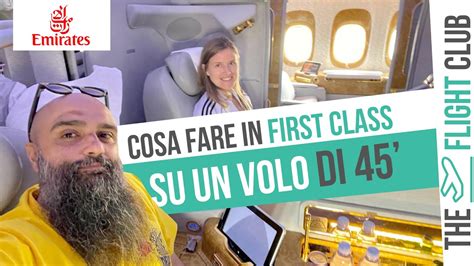 La First Class Pi Corta Del Mondo Ecco Cosa Si Pu Fare In Nella