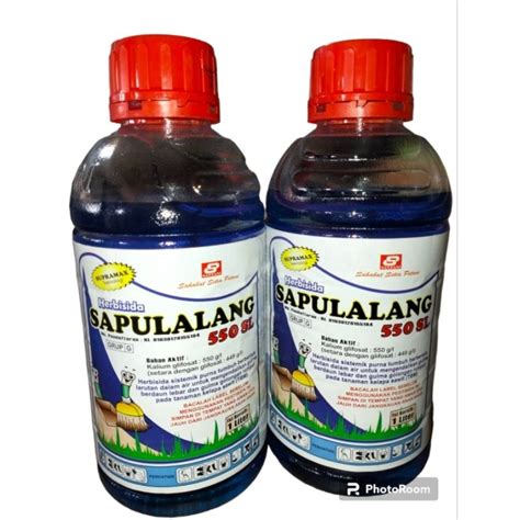 Jual Sapulalang 550 Sl Kalium Glifosat Herbisida Sistemik 1 Liter