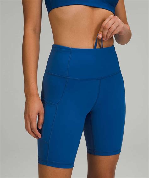 Lululemon Fast And Free High Rise Short Symphony Blue Lulu Fanatics