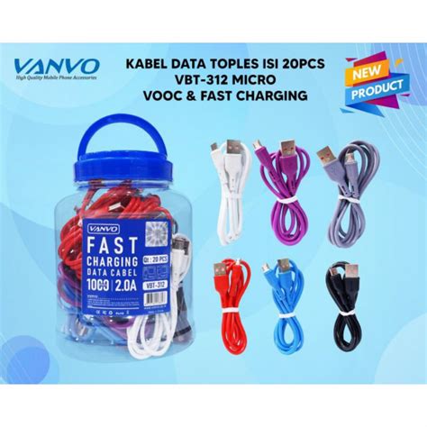 Jual Jh Acc Kabel Data Vanvo Vbt A V Micro Usb Type C