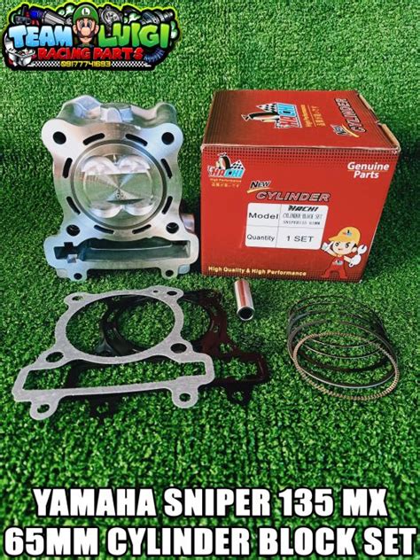 HACHI YAMAHA SNIPER 135 MX 65MM CYLINDER BLOCK SET Lazada PH