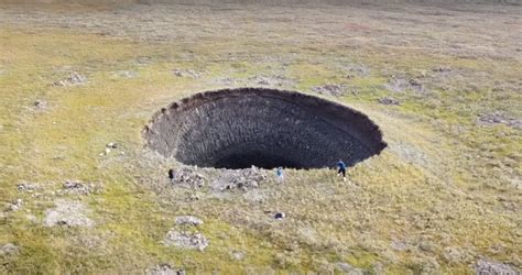 Siberian Exploding Crater Mystery What S Causing These Explosions