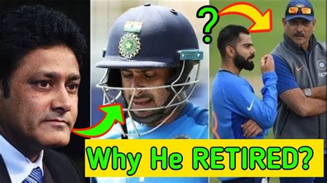 Anil Kumble Says Virat Kohli And Ravi Shastri Removed Ambati Rayudu