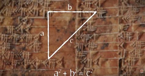 3700 Year Old Babylonian Tablet Confirms Pythagoras Did Not Invent The