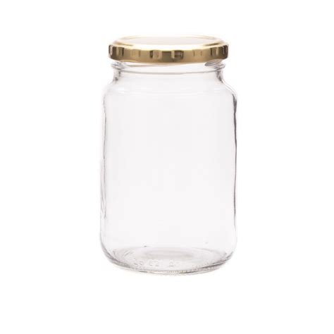 Consol 750ml Glass Catering Jar With Gold Twist Lid Bn0680