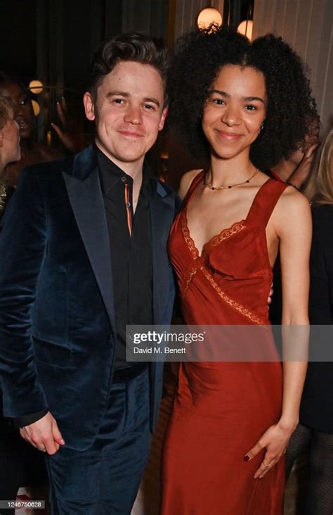 Sam Clemmett And India Ria Amarteifio Attend The Vanity Fair Ee News Photo Getty Images