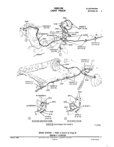 Bullnose Brake Line Diagram Ford Truck Enthusiasts Forums