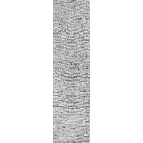 Nuloom Sherill Modern Ripples Gray Ft X Ft Runner Rug Bdsm A