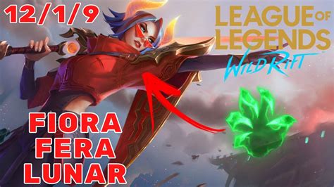 Fiora Fera Lunar League Of Legends Wild Rift YouTube