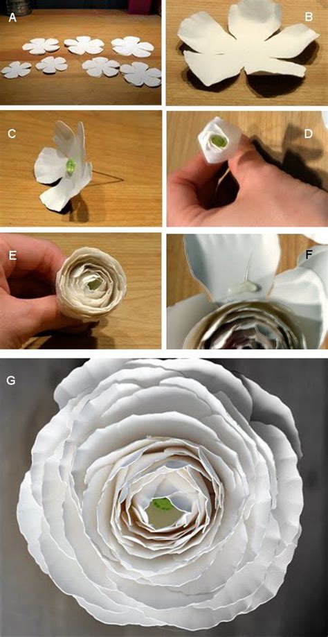 Mach S Selbst Ranunkeln Aus Papier Verr Ckt Nach Hochzeit Blumen