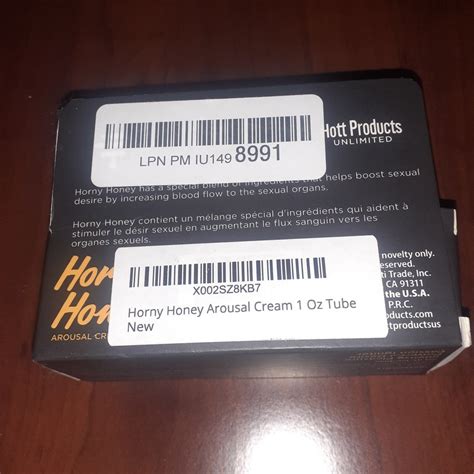 Horny Honey Exhilarating Stimulating Arousal Cream EBay