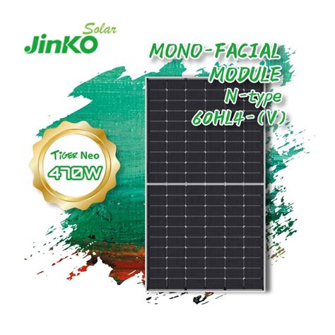 Jinko Solar Panel Tiger Neo N Type Hl V Jkm N Hl V Mono