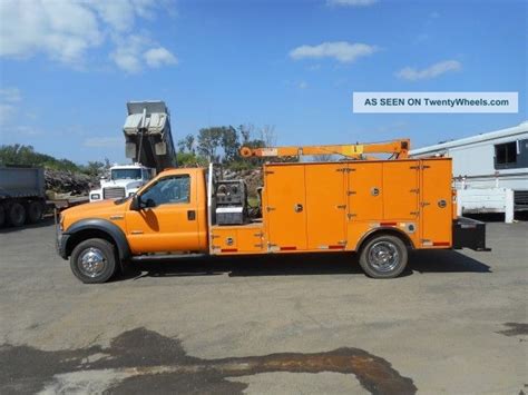 2006 Ford F550 Service Mechanics Crane Truck Diesel