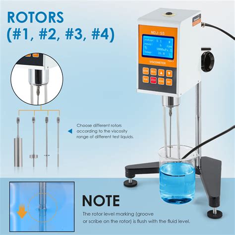 Bonvoisin Digital Rotary Viscometer 10 100 000mPa S Digital Lab