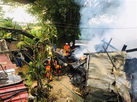 Wanita Cedera Selamatkan Diri Rumah Terbakar Sabah Post