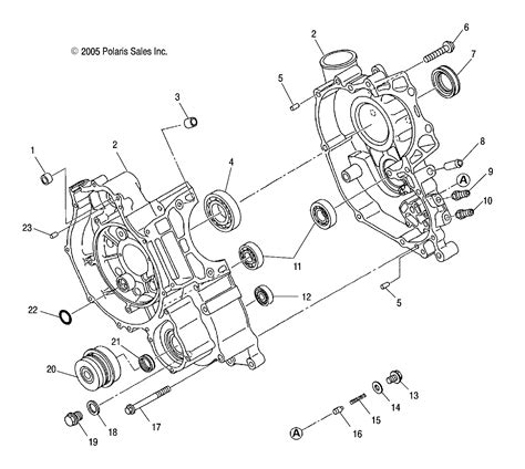 MOTEUR CARTER MOTEUR POUR SPORTSMAN 500 HOINTL 2005 Esprit POLARIS