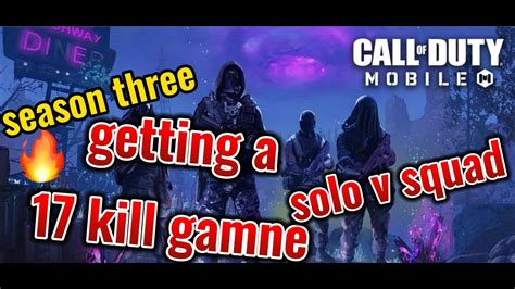 Cod Mobile Br 1v4 17 Kill Gameplay Stream Highlight Youtube