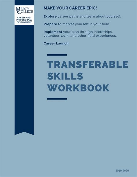 Transferable Skills Workbook Career And Professional Development