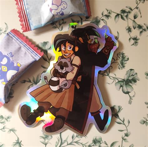 Varian Holographic Sticker - Etsy