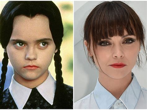 Wednesday Addams Then And Now