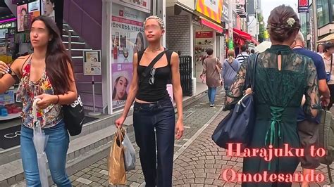 Harajuku To Omotesando Tokyo In Japan Walking Tour K