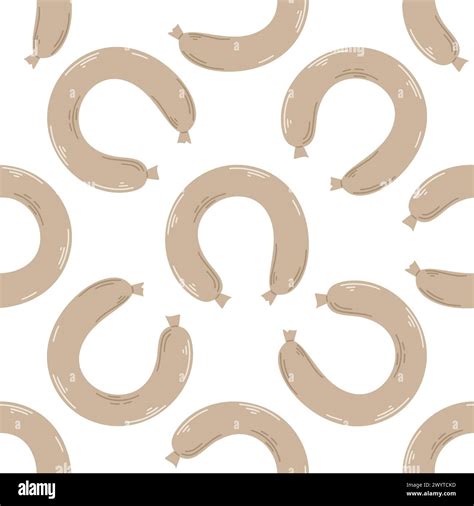 Liver Sausage Rings Background Vector Graphics Stock Vector Image Art