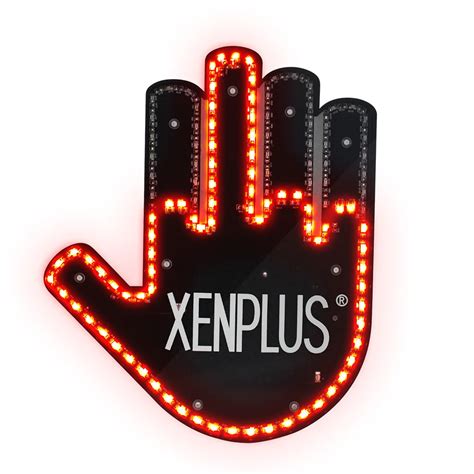 Xenplus Nouvelle Lumi Re De Doigt Du Milieu Pour Fen Tre De