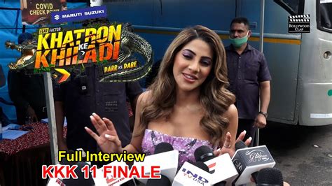 Nikki Tamboli Full Interview At Khatron Ke Khiladi Season 11 Grand