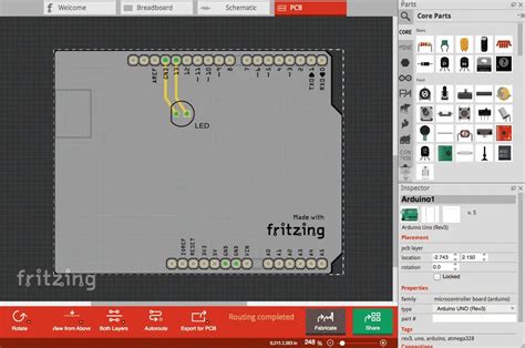 Créer Des Schémas électronique Fritzing