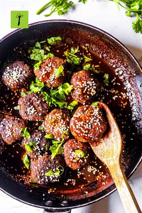 Ginger Sesame Chicken Meatballs Asian Chicken Meatballs Recipemagik Recept