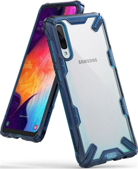 Ringke Fusion X Case Compatible With Samsung Galaxy A50 Transparent