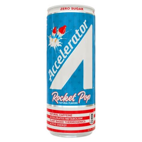 Ashoc Accelerator Zero Sugar Rocket Pop Energy Drink Can Fl Oz Ralphs