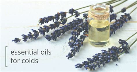 How To Use Essential Oils For Colds