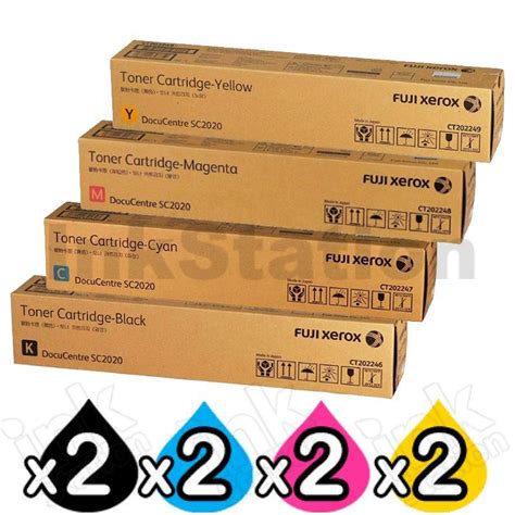 Fuji Xerox Docucentre Sc2020 Toner Cartridges Ink Station