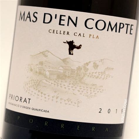 Mas D En Compte Blanc Celler Cal Pla Priorat