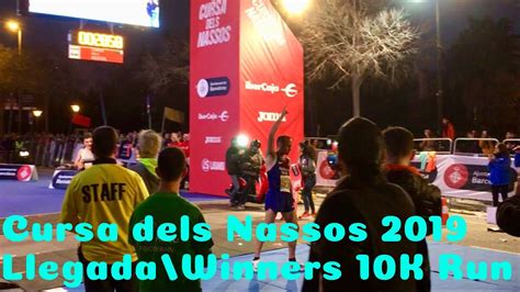 Cursa Dels Nassos Llegadas Winners K Marathon Barcelona