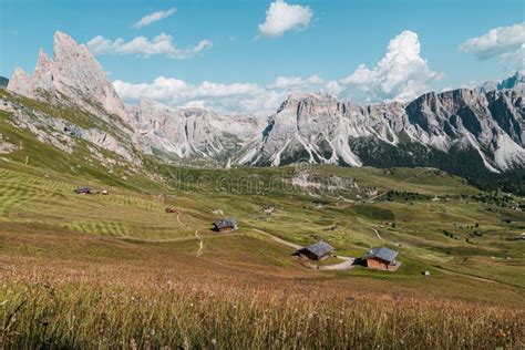 Famous Puez Geisler Nature Park A Nature Reserve In The Dolomites In