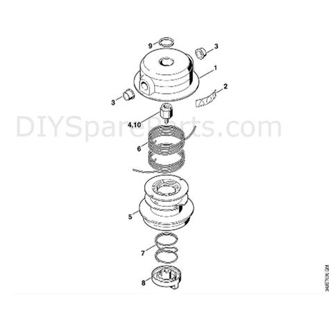 Stihl Fs Clearing Saw Fs L Parts Diagram M Trimcut Head