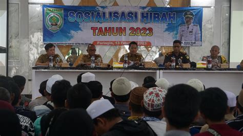 InfoPublik Bupati Balangan Buka Sosialisasi Pedoman Pemberian Hibah