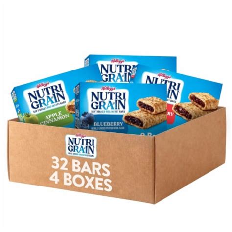 Nutri Grain Soft Baked Breakfast Bars Kids Snacks Whole Grain Variety