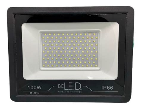 4 Reflector Led 100 Watts Ultradelgado Ip66 Ilumina 1000w Envío gratis