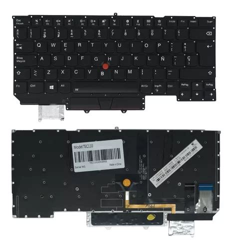 Teclado Lenovo Thinkpad X1 Carbon 5 Gen Español MercadoLibre