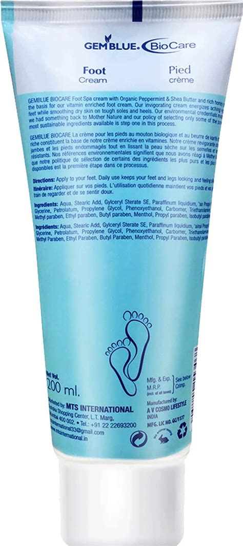 Buy Gemblue Biocare Foot Cream 200ml Online And Get Upto 60 Off At Pharmeasy