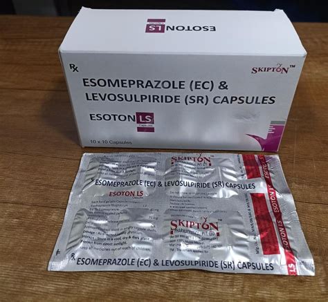 Esomeprazole Levosulpiride Sr Capsules Saphnix Lifesciences 1010