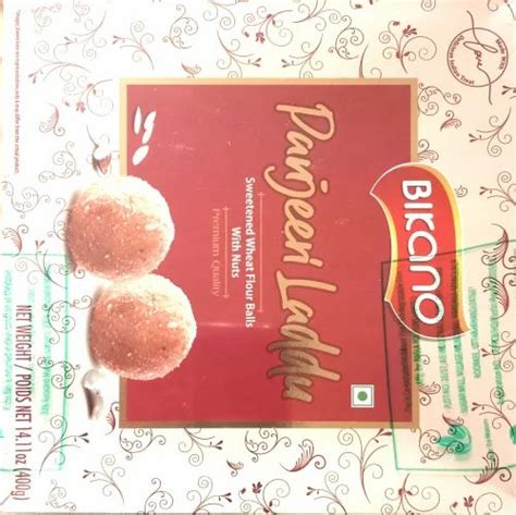 Desi Ghee Ladoo Panjeeri Laddu Bikano Packaging Size Fssai Approved