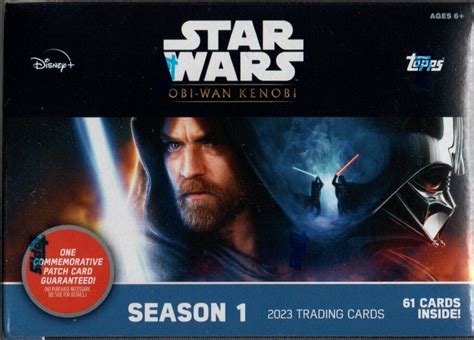 2023 Topps Star Wars Obi Wan Kenobi Season 1 Trading Cards Blaster Box